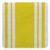 'Fabric By The Yard - Yorkshire Stripe - Yellow On Raw Canvas -Wallpaper Store Yorkshire Stripe Yellow Raw Canvas Detail