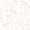 'Zoo Party' Wallpaper By Tea Collection - Ivory 2 'Zoo Party' Wallpaper By Tea Collection - Ivory -Wallpaper Store Zoo Party by Tea Collection Ivory Design