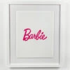 'Barbie™ Logo Framed Art