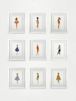 'Barbie™ Vintage Easter Parade Dress Framed Art -Wallpaper Store barbie vintage easter parade dress framed art by artshoppe RS 0123d101 d193 48d1 9403 1ad843634b5b