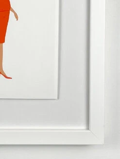 'Barbie™ Vintage Red Skirt Set Framed Art 6 'Barbie™ Vintage Red Skirt Set Framed Art -Wallpaper Store barbie vintage red skirt set framed art by artshoppe Detail