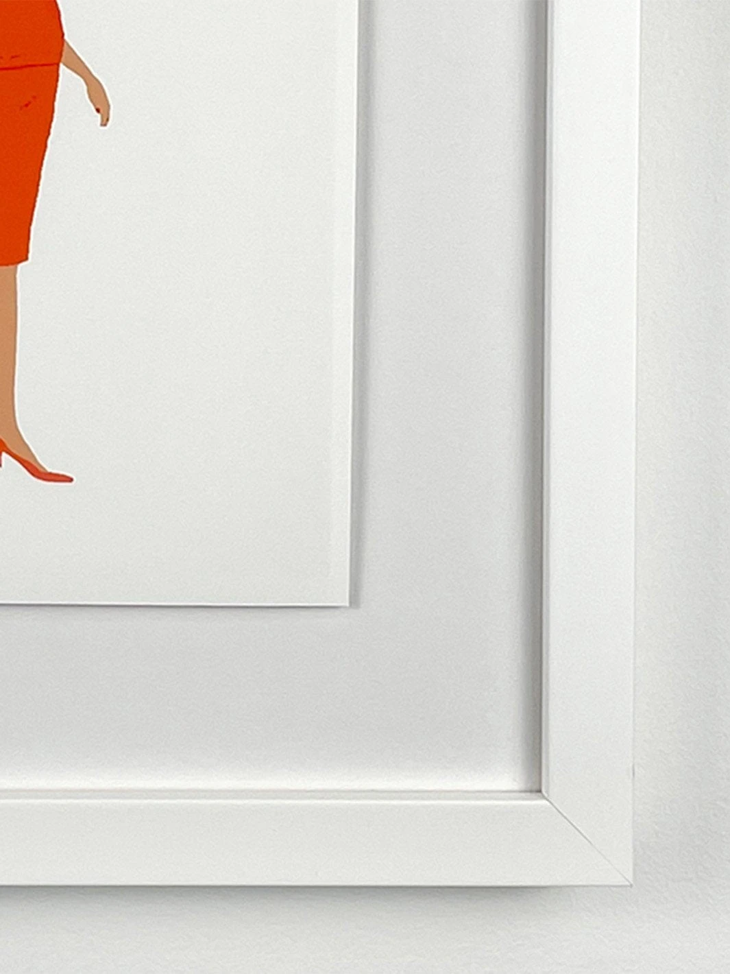 'Barbie™ Vintage Red Skirt Set Framed Art 4 'Barbie™ Vintage Red Skirt Set Framed Art - Image 2