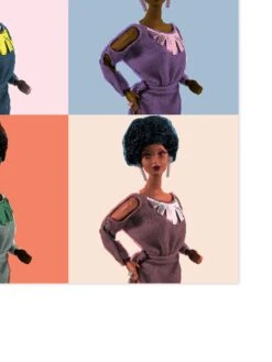 'Pop Print Christie™ On Acrylic -Wallpaper Store pop print christie on acrylic by artshoppe detail